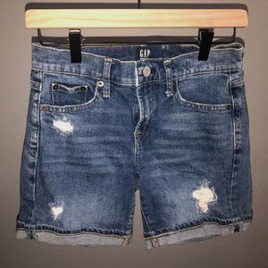 Gap Women's Distressed Denim Shorts